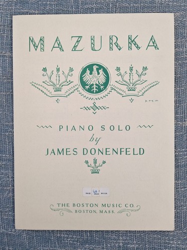Mazurka piano solo james - piano,